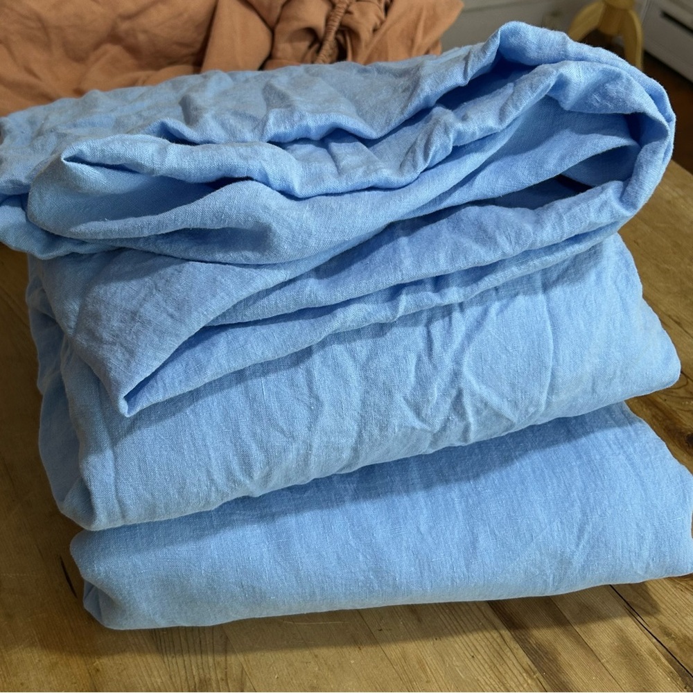 Brooklinen Light Blue Bed Sheets